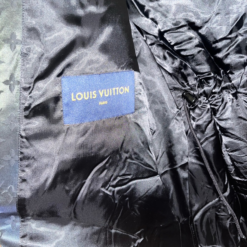 Louis Vuitton Black and Blue Monogram Jacket - Picture 4 of 9